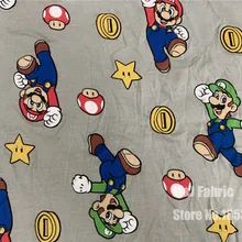 50*160 см, эластичная трикотажная хлопковая ткань для шитья, Лоскутная рубашка для мальчиков, пижама, шляпа