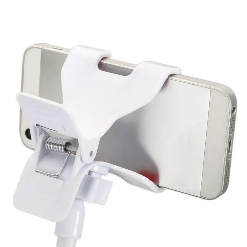 Универсальный креативный Кронштейн Ленивый держатель для мобильного телефона двойной V зажим гибкий 360 ° гусиная шея держатель