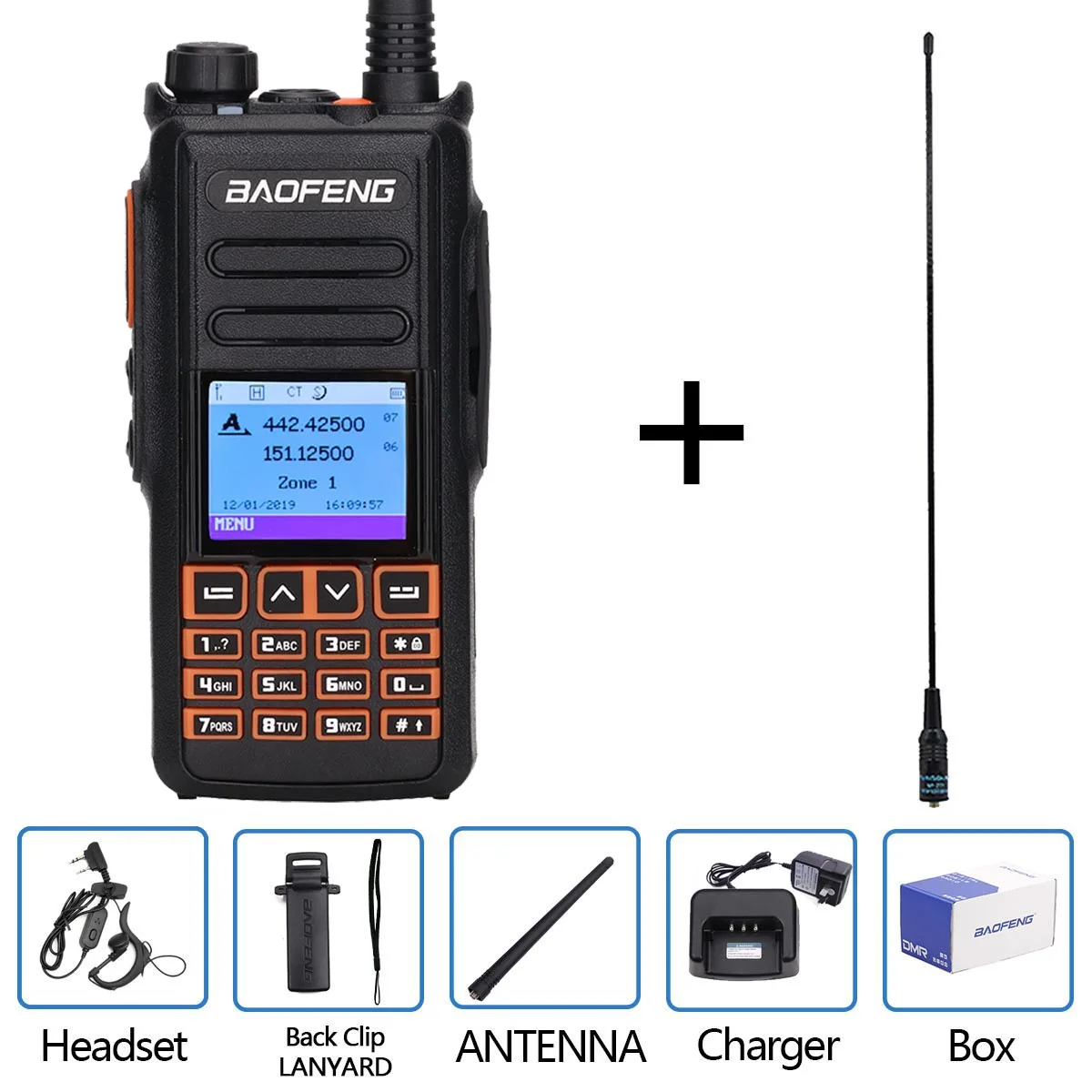 radio walkie talkie 2022 Baofeng DM-X GPS Walkie Talkie Dual Time Slot DMR Digital/Analog DMR Repeater Upgrade of DM-1801 DM-1701 DM-1702 Radio long range walkie talkies 1000 miles Walkie Talkie