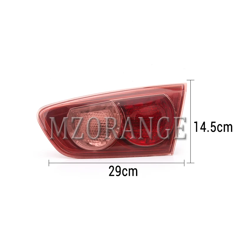 MZORANGE наружный/внутренний задний фонарь поворотного сигнала задний тормозной фонарь для Mitsubishi Lancer-EX EVO 10 2007