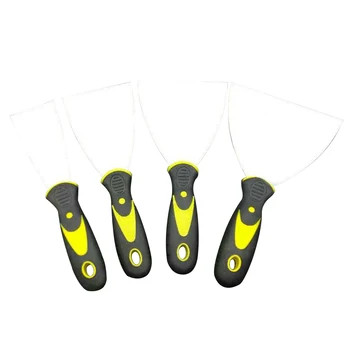

4pcs/set Cleaning Metal Scraper Putty Shovel Plaster Scraping Reusable Thickened Wallpaper Manual DIY Drywall Finishing Decals
