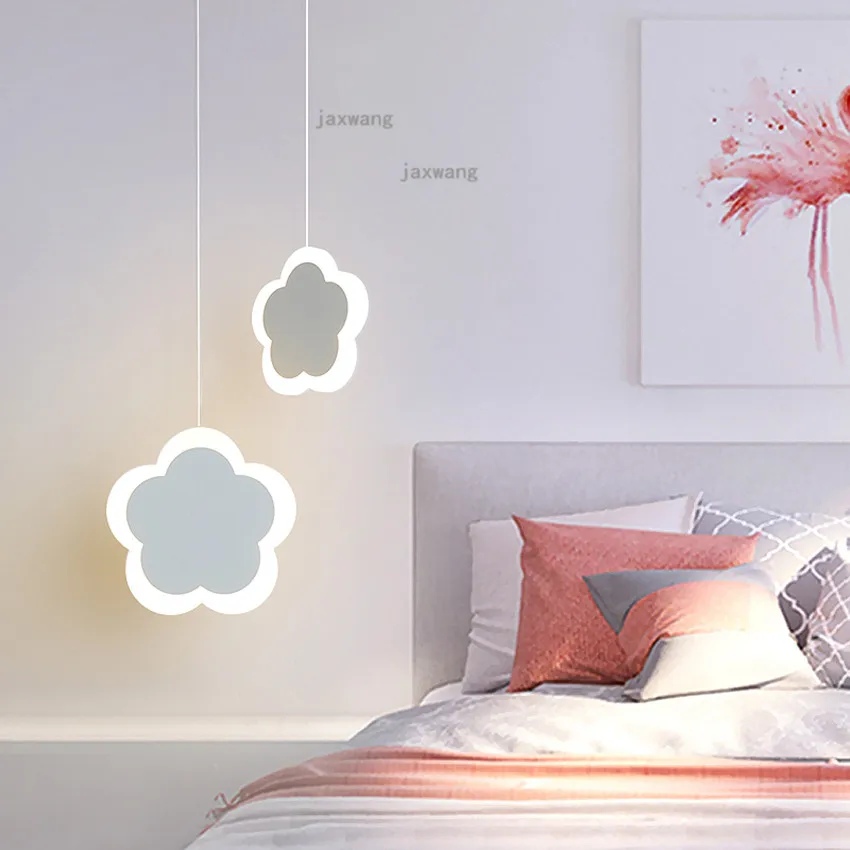 Светодиодный подвесной светильник в современном стиле, креативный скандинавский Macaron светодиодный светильник для столовой, люстры для девочек, подвесные потолочные светильники для спальни
