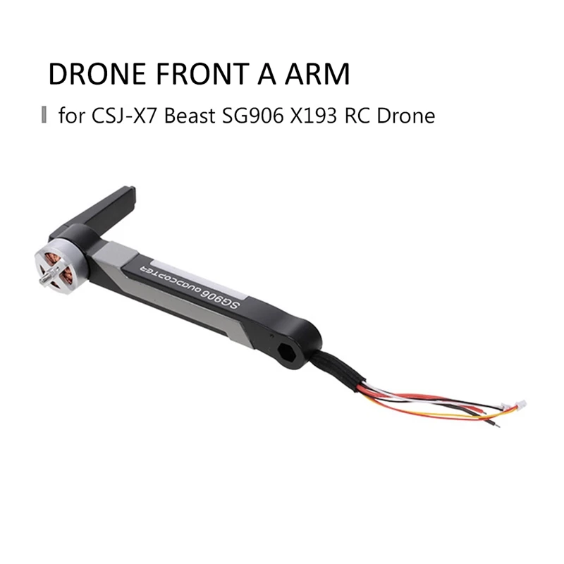 FFYY-SG906 беспилотный Дрон Замена передних рук с мотором для CSJ-X7 Beast SG906 X193 Радиоуправляемый Дрон