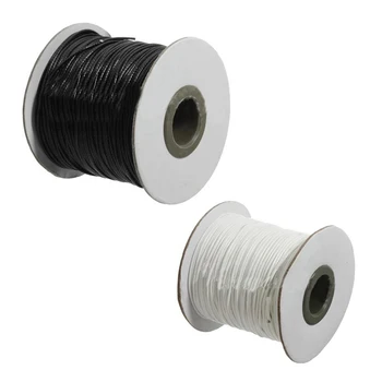

Roll Waxed Cotton Cords Wax String Cording for Beads Jewelry