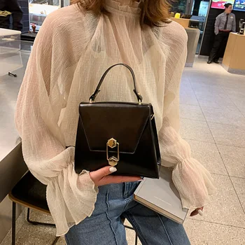 

Small Crowd of Air Handbag Women's Autumn 2020 New Minimalist Ins Diagonal Cross Bag