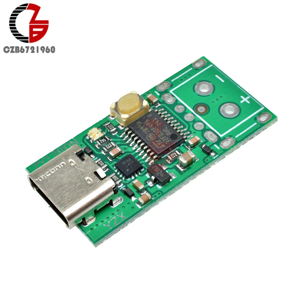 100W USB-PD USB-C Type-c PD3.0 PD2.0 to DC Scam Spoof Fast Charge Trigger Detector Power Supply Regulator Module for Notebook