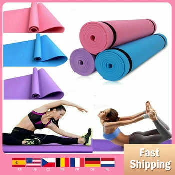 

New Sports Yoga Mat EVA Non-Slip Fitness Pad Workout Exercise Gym Pilates Meditation Accessory Tool 173*60*0.4cm