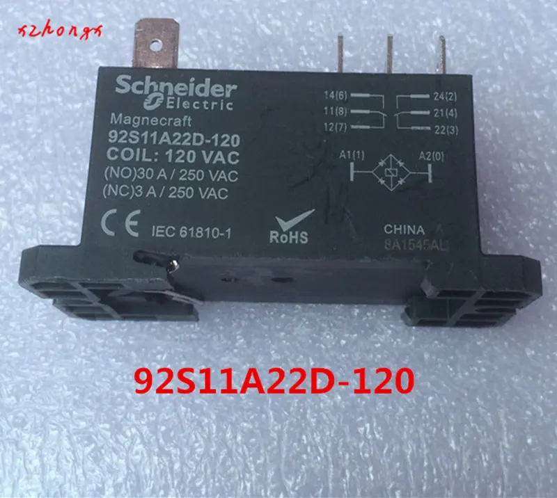 92S11A22D-24 24VAC 30A RPF2ABD 24VDC 92S11A22D-120 HF92F-220A5-2C22F реле