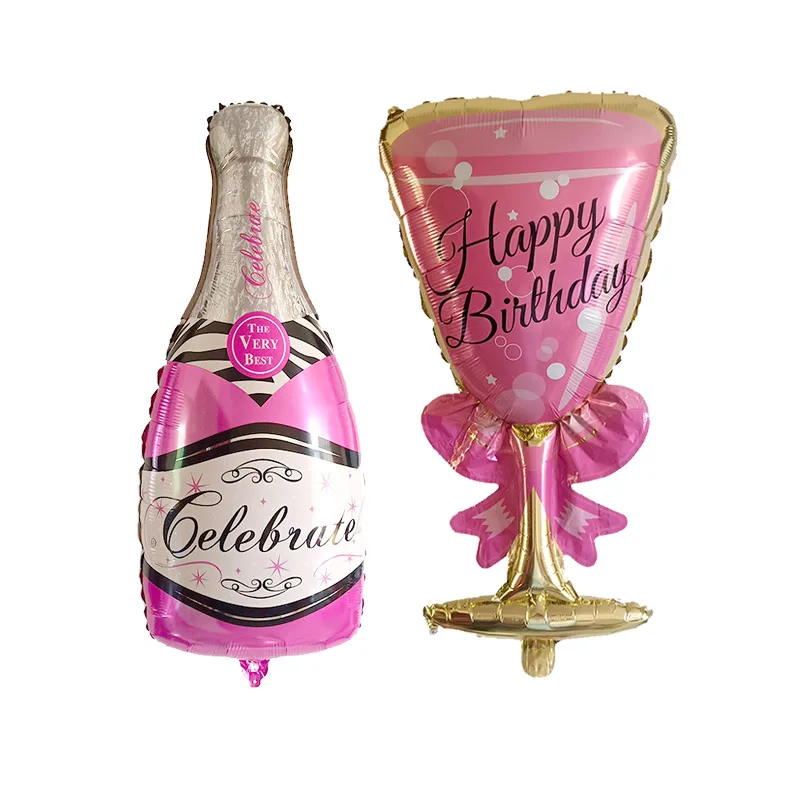 LQDIANTANG Кубок шампанского вина Виски шарик для бутылки 30 лет С Днем Рождения Декор в возрасте до совершенства золотой король корона