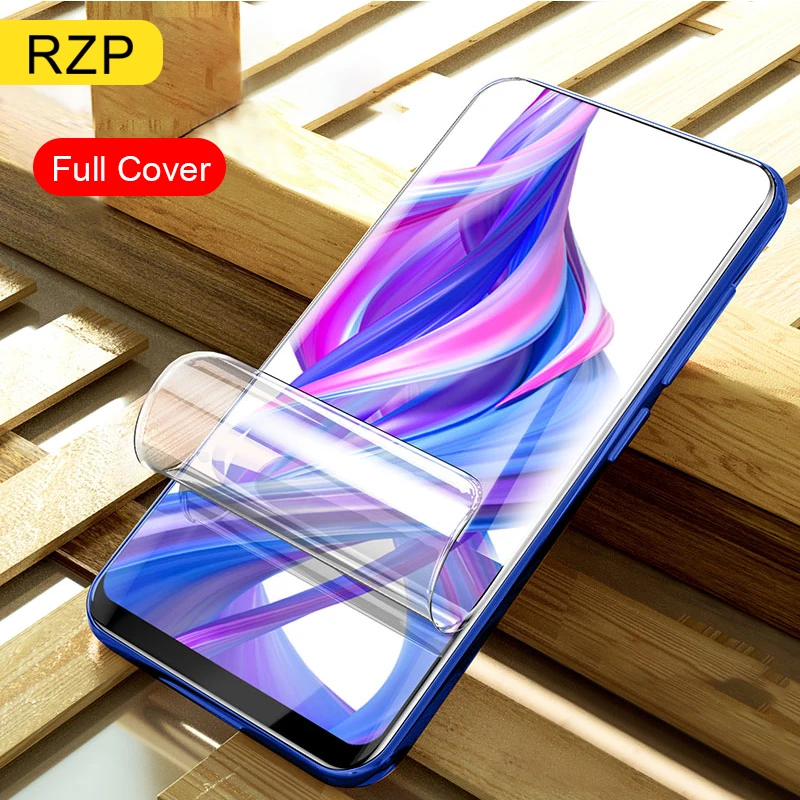 RZP полное покрытие протектор экрана для huawei Honor 9X Pro 9i 10 lite 20 Pro V20 20i Гидрогелевая пленка для Honor 10 9 lite TPU ПЭТ пленка