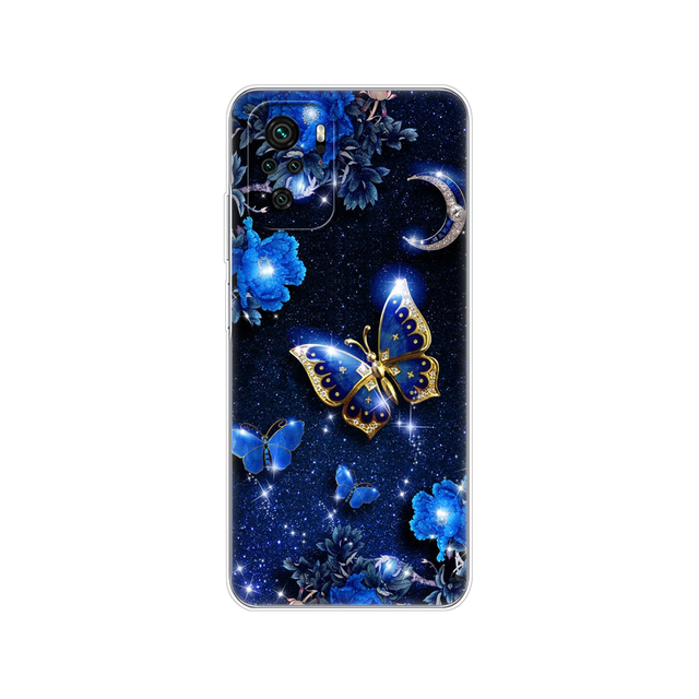 Xiaomi Redmi Note 10 10S Case 4G 5G Silicon Soft Tpu Back On Redmi Note 10 Pro Global Phone Cover Note10 S Bumper Etui Funda