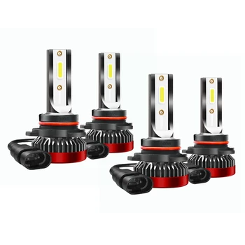 

2Pair Txvso8 G2R Super Bright Car Headlights Led Turbo Auto Bulb 110W 28000Lm Headlight 6000K(9005/Hb3&9006/Hb4)