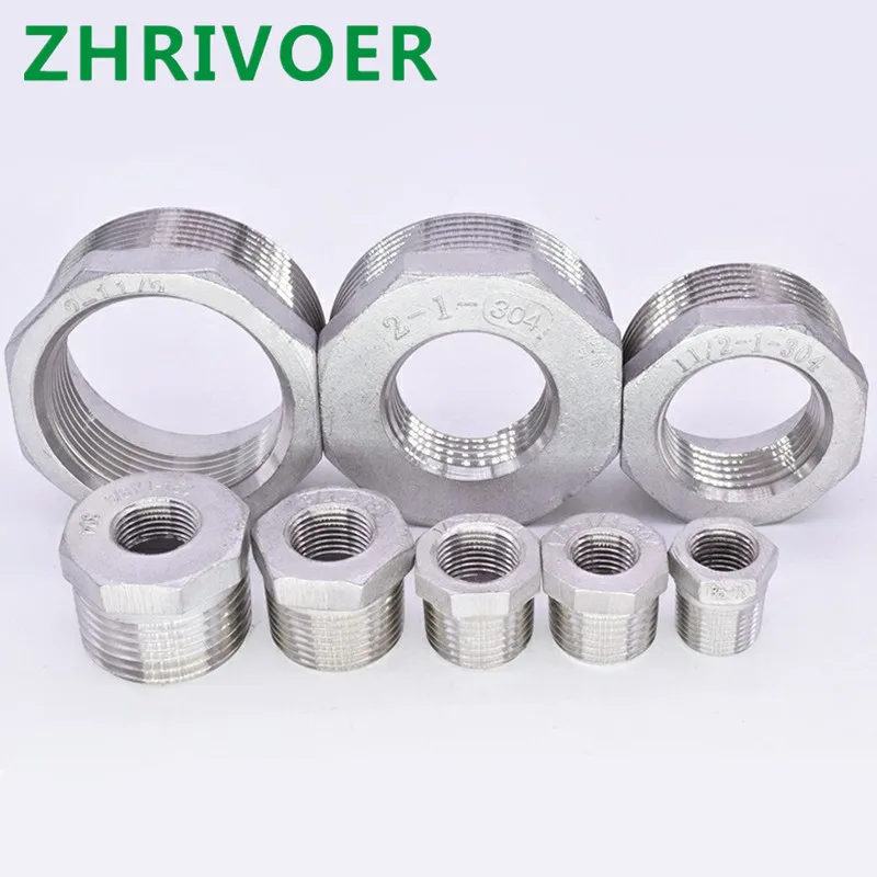 1/4 'Ƈ/2'' DN8 DN10 DN15 DN20 304 макияжный адаптер из нержавеющей стали фитинги для