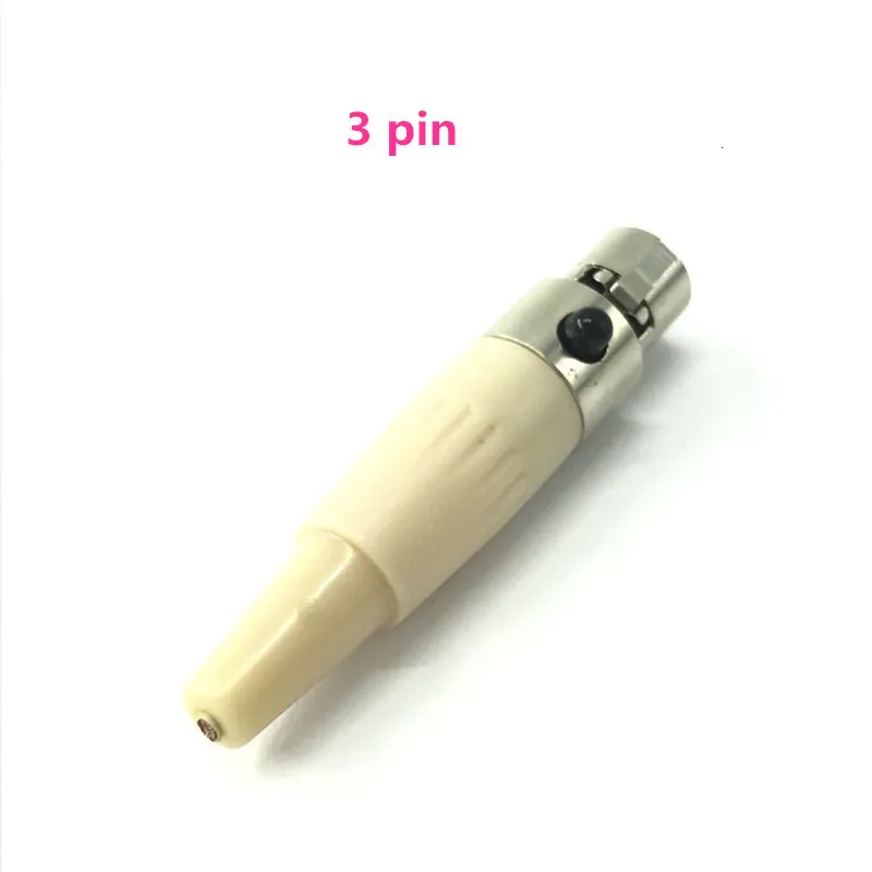 5 шт. DIY 3pin или 4pin стерео винт замок разъем для AKG или для shure микрофон запасной штекер адаптера