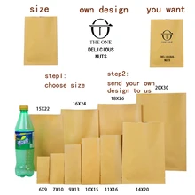 1 шт. сумка с печатью на заказ Печать Логотип ваша любимая Фото Сумка для еды собакам сумка для кошачьей еды Подарочная сумка Герметичная сумка кофейная сумка