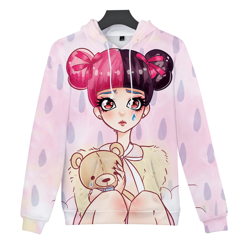 Новинка, Рождественская Толстовка с капюшоном cry baby melanie martinez, женская одежда, толстовка с капюшоном, Толстовка на весну и осень, женская уличная одежда в стиле Харадзюку