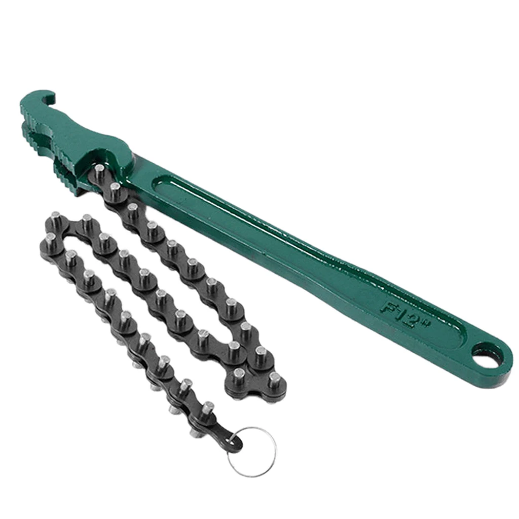 Adjustable Car Oil Filter Wrench Spanner Chain Type 40-150mm, Easy to Use Adjustable Car Oil Filter Wrench Spanner Chain Type 40-150mm, Easy to Use