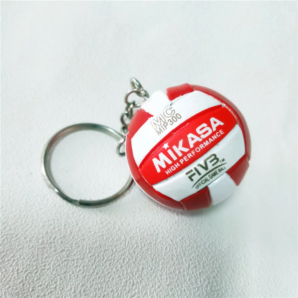 V200w Volleyball Keychain Sport Key Chain Car Bag Ball Volleyball Key Ring Holder Volleyball Gifts For Players Keyring Keychains - Цвет: 21