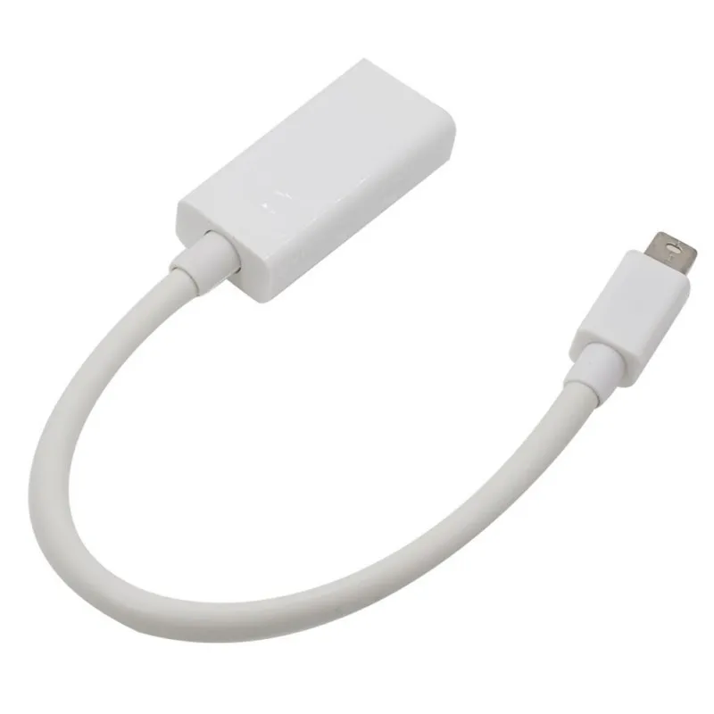 

Mini DP Display Thunderbolt Male To HDMI Female Audio Video Converter mini dp display cable audio video converter