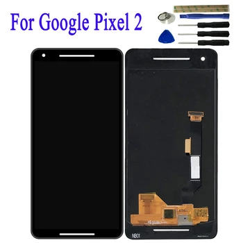 

5.0 inch LCD For Google Pixel 2 For HTC Nexus S2 LCD Display Touch Screen Digitizer Assembly Replacement with Tools