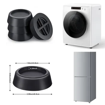 

10pcs Washing Machine Height Foot Pad Home Appliance Anti-Skid Rubber Pad Ideal For Vibration Reduction Home Accessory