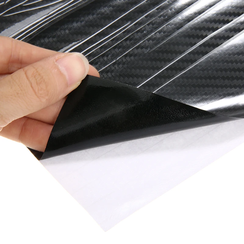 Multipurpose 1PC 5D PVC Glossy Carbon Fiber Car Vinyl Wrap Film Sticker Bubble Free 152x10/15/20/25/30/60CM