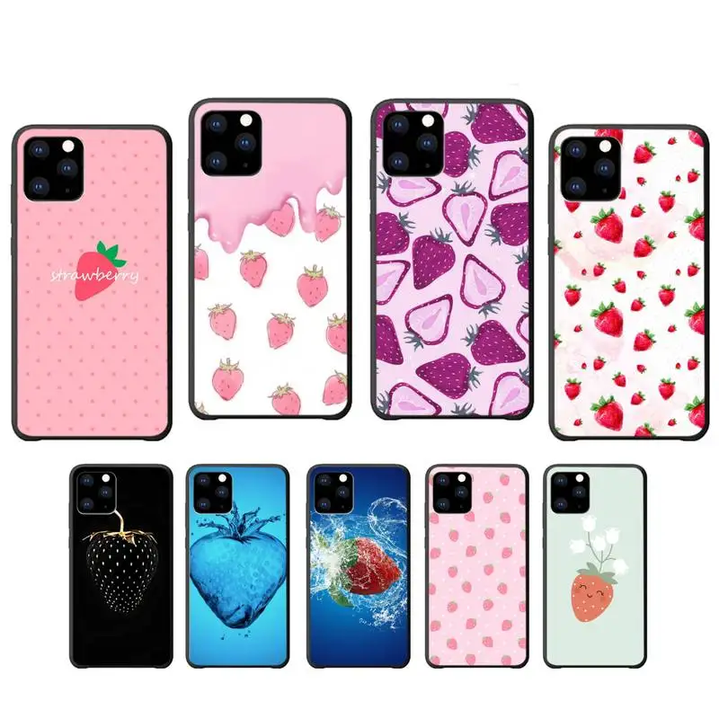 Силиконовый черный чехол для Iphone Se 2020 6 6s 7 8 Plus X Xs Max Xr 11 12 Pro | Мобильные телефоны и