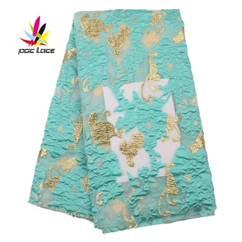 

Brocade Decorative Flowers 2019 New Arrival High Quality Wedding Latest Nigerian Styles with Lace Alibaba Wedding Dress AMY3031B