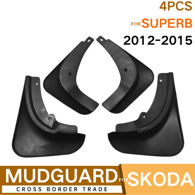 

Mudflaps for Skoda Superb 2012-2015 Mudguard Fender Mud Flap Guard Splash Mudguards Car Accessories