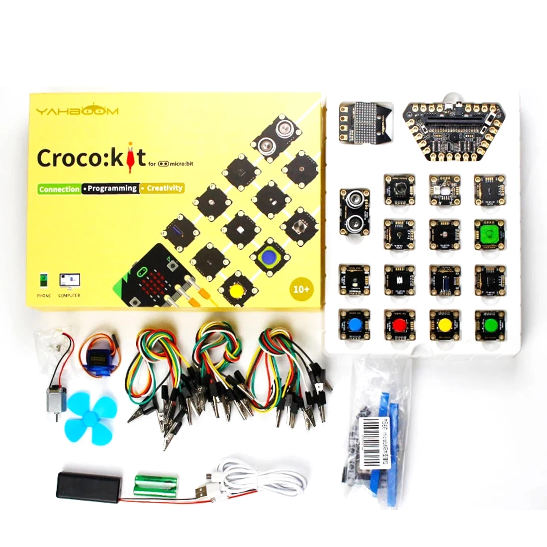 Placa de Expansão para Micro: Programa Quente Inteligente Robô Sensor Starter Kit Vapor Programação Educação Bit 13 Programa quente inteligente robô sensor starter kit
