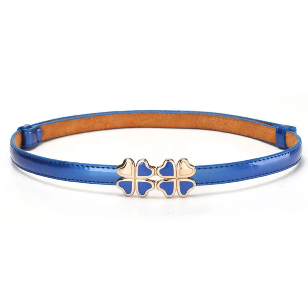 Ladies Fashion Painted Leather Belt Female Style Bright Face Skirt Decorative Real Genuine Belt for Women Girls FCO194