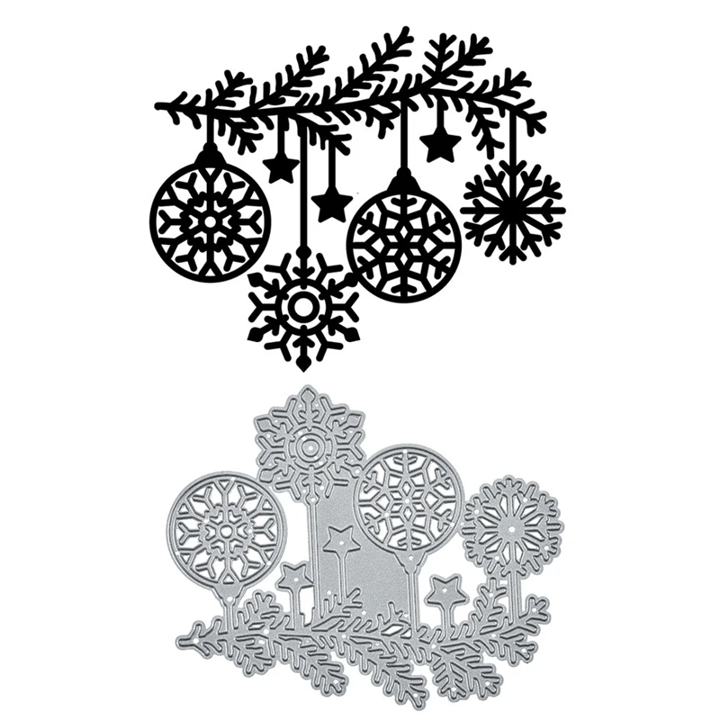 

Naifumodo Marry Christmas Decor Dies Metal Cutting Dies 2019 for Card Making Scrapbooking Die Embossing Cuts Stencil Craft Dies