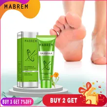 MABREM стопы лечение крем отбеливающий крем для лица против трещин увлажняющий крем для ног забота, отшелушивание скраб анти-сухой экстракт календулы оливковое масло для ремонта