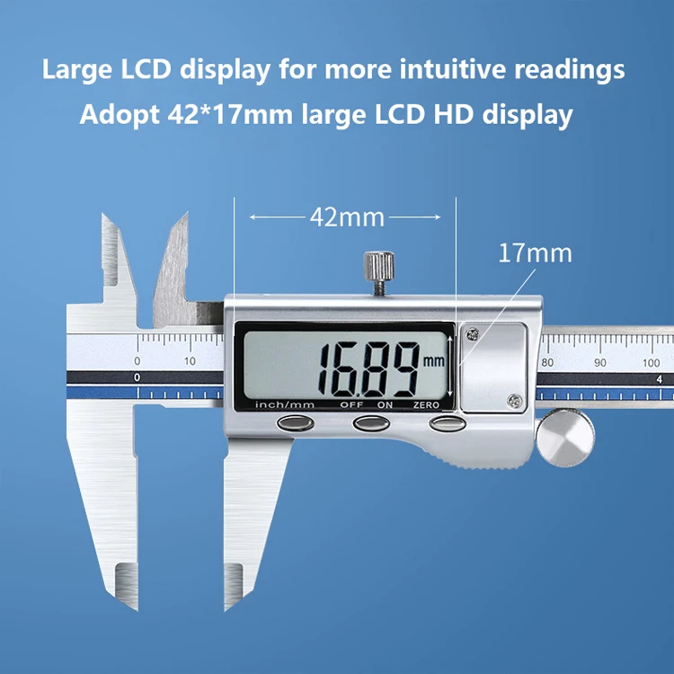 Штангенциркуль цифровой из нержавеющей стали, 150 мм штангельциркуль ...