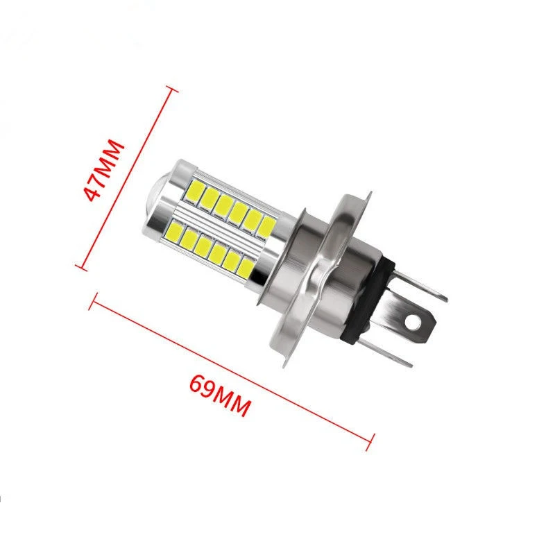 2 шт. светодиодный светильник 33SMD H4 H7 H11 9005 9006 Авто светодиодный автомобильный противотуманный фонарь Габаритные огни зазор лампы DC12V поворот Парковка лампы