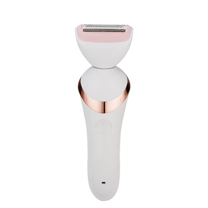 

Women's Electric Shaver, 3-In-1 Multi-Function Waterproof Rechargeable Razor, with Bikini Trimmer Facial Cleaning Rotating Brush