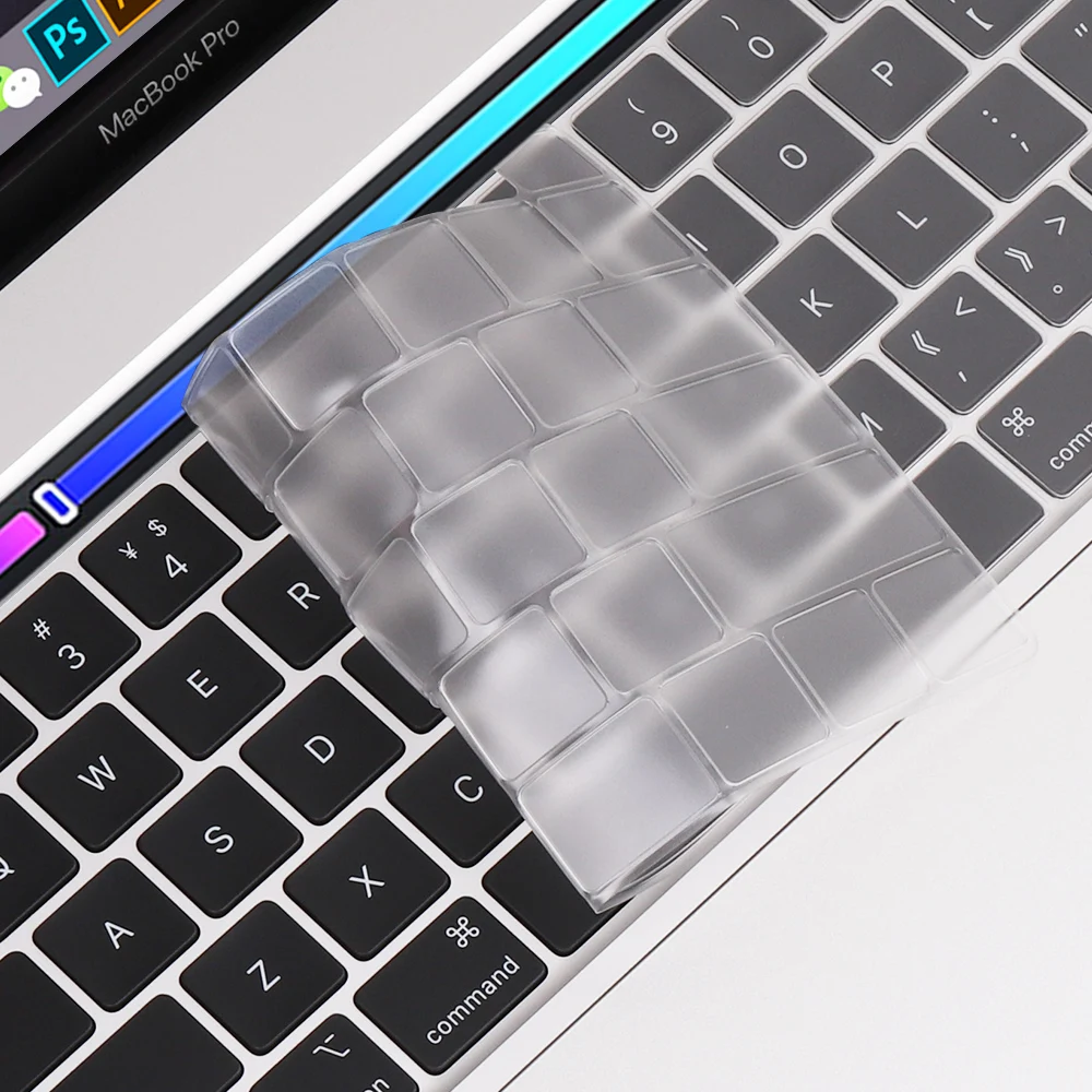 TPU Clair Touch Bar Protecteur de pavé tactile @ccessoryUK Protection Clavier Compatible avec MacBook Pro 13 Pouces 2020 A2338 M1 A2289 A2251