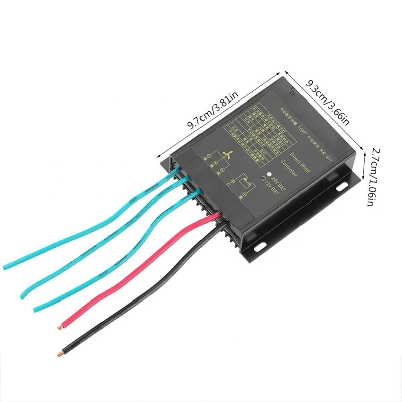 12V 24V Водонепроницаемый Ветер Контроллер заряда 400W ветряной генератор контроллер заряда