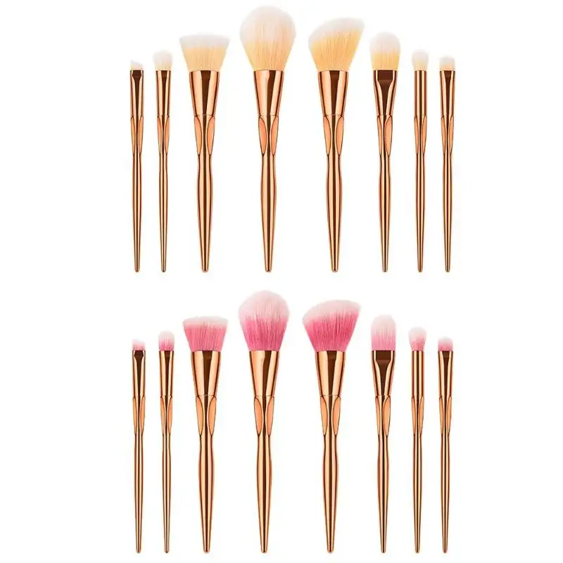 

8pcs Pro Makeup Brushes Set Face Foundation Powder Blush Eye Cosmetic Pens