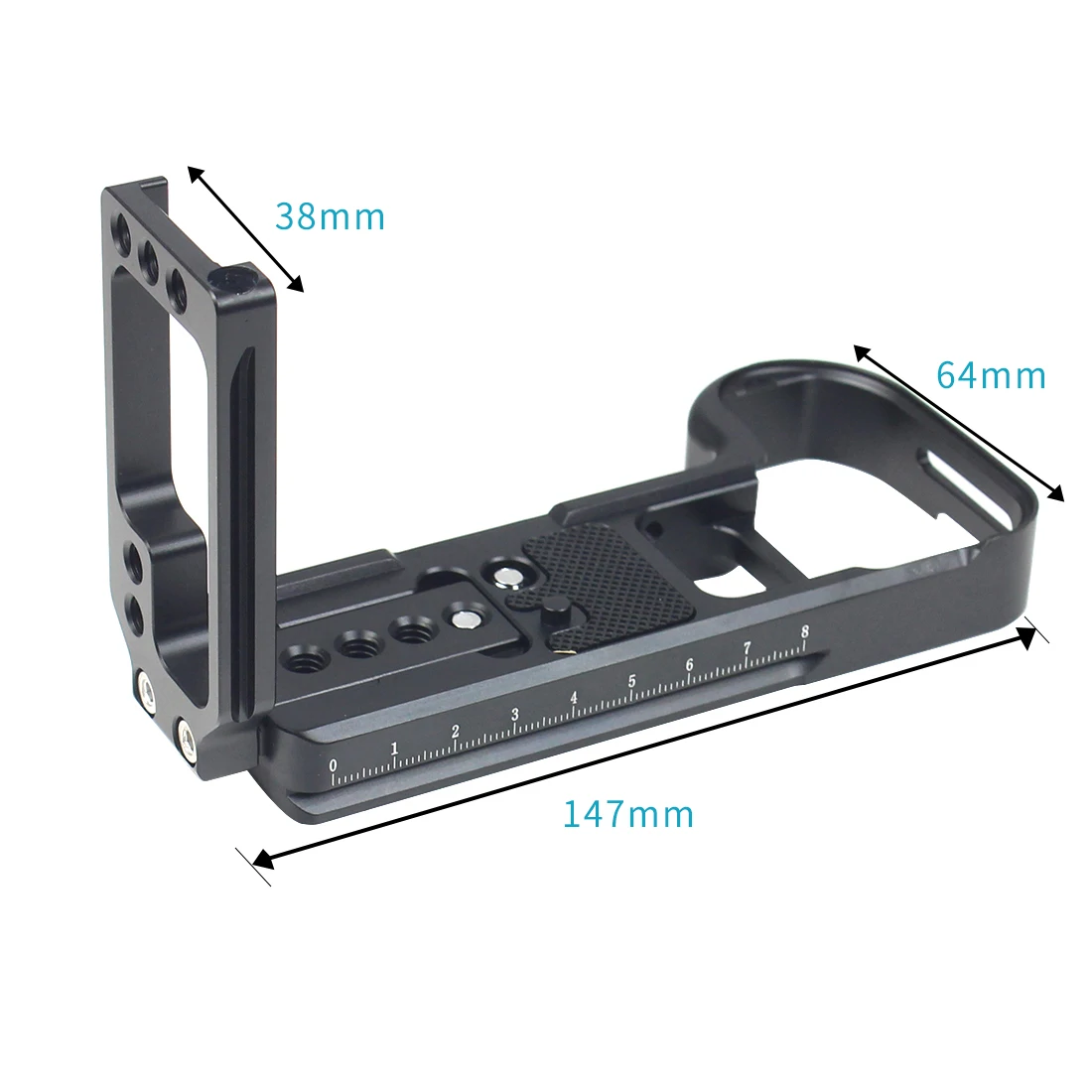 BGNing DSLR Camera Z6 L Plate Quick Release Plate Bracket Hand Grip for Nikon Z6/Z7 Camera Tripod Head for Vertical Shooting