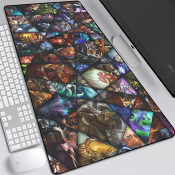 

DOTA2 large gaming game office mouse pad anti-skid pad oversized thick computer desk pad keyboard pad mouse pad