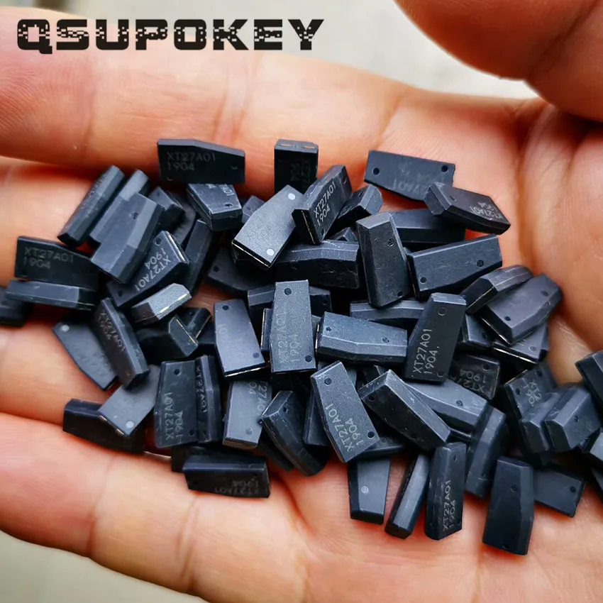 QSUPOKEY 10 шт. VVDI супер чип XT27A66 = XT27C75 1907 для копирования 46/47/48/4C/4D/4C/4E/8A/8C/8E для VVDI ключ инструмент - Цвет: vvdi super chip