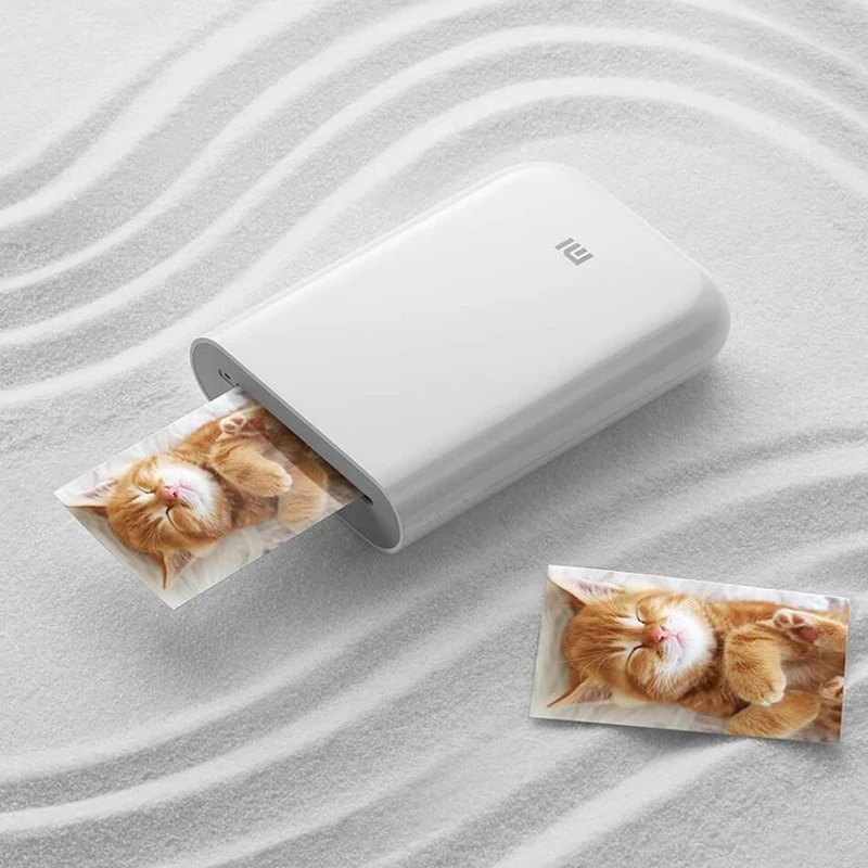 Xiaomi Pocket Print Sticky photo paper 50 листов одноразового изображения без клея для печати чернил Высококачественная фотобумага 3 дюйма