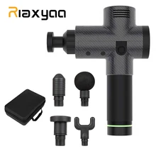 Массажный мышечный пистолет с портативной сумкой 3 файла 3600об/мин терапия массажер пистолеты массажер для тела облегчение боли усталость после тренировки