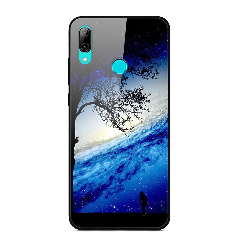 Чехол для huawei P Smart Z, чехол из закаленного стекла «Планета космос», чехол для P Smart Z, чехол для huawei P Smart Z PSmart Z