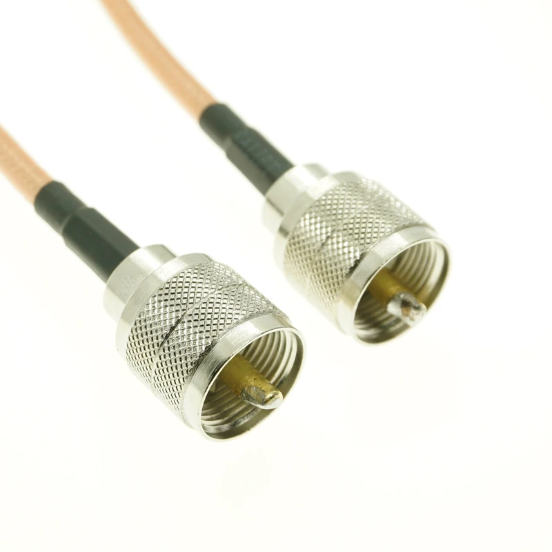 UHF штекер к мужской джемпер Pigtail RG142 RG-142 M17/60 RF коаксиальный кабель | Обустройство