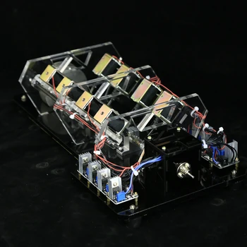 

Surwish 8 Coils High Power Electromagnet Engine Model Physical Experiment Motor Science Experiment Model Kit for Adults