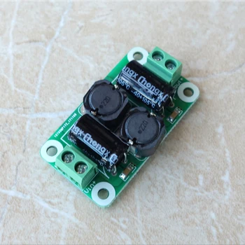 

KYYSLB 4-6A DC Power Filter Board Digital Power Amplifier Interference Suppression Board Automotive Power Supply EMI Suppression
