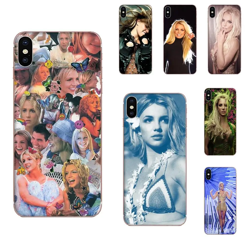 Britney Spears для Apple iPhone 11 Pro X XS Max XR 4 4S 5 5C 5S SE SE2 6 6S 7 8 Plus Мягкий Силиконовый ТПУ
