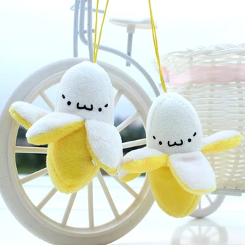 

Cute banana Plush Doll Pendant Decoration Accessories Cell Phone Strap Bag Accessories &Ornament